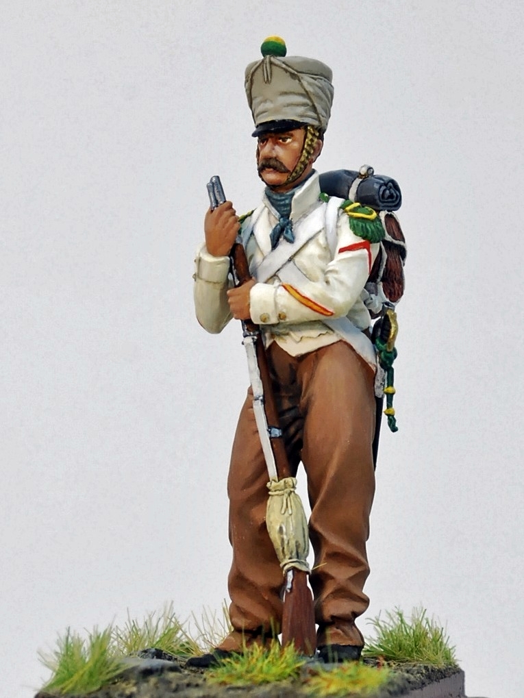 French-Voltigeur-1811-Spanish-Campaign-Art-Girona-54mm