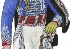 Husarregimentet, officer 1807