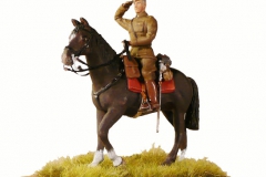 Dansk officer til hest 1930 (1)