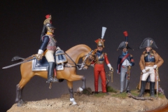 1811-Frankrig.-Kyradsérofficer-officer-af-2.-Lansenerregiment-af-Kejsergarden-adjudant-og-divisionsgeneral
