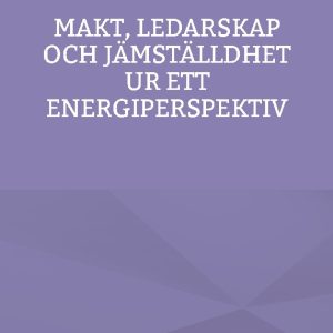 Makt, ledarskap och jämställdhet ur ett energiperspektiv