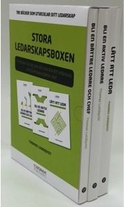 Stora Ledarskapsboxen - Tre böcker som utvecklar ditt ledarskap