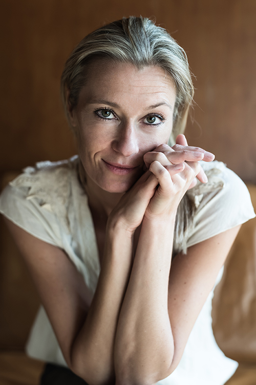 Portrait of Chantall McCann smiling with white top