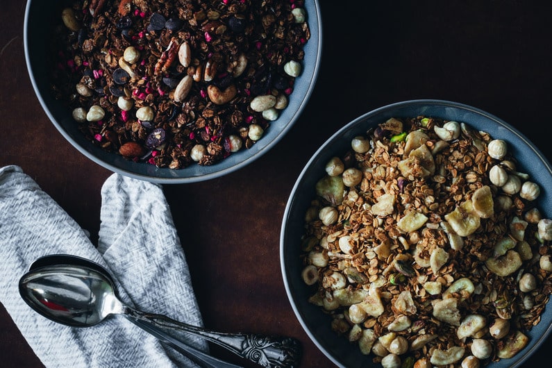 Hjemmelavet luksus granola