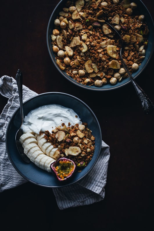 Hjemmelavet luksus granola