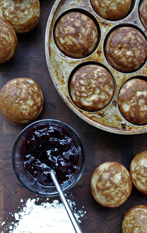 Æbleskiver med ølandshvede