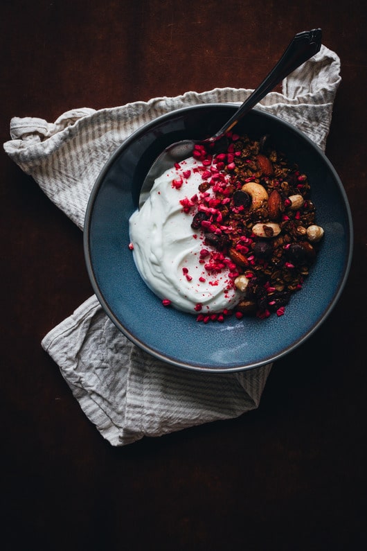 Hjemmelavet luksus granola