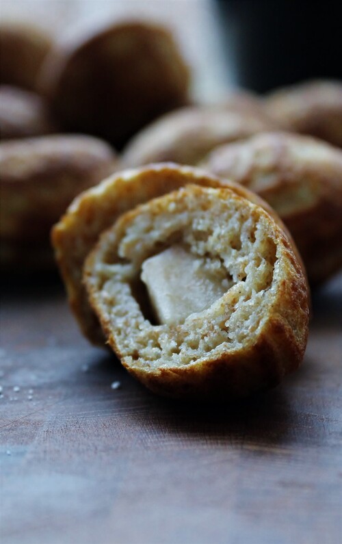 Æbleskiver med ølandshvede