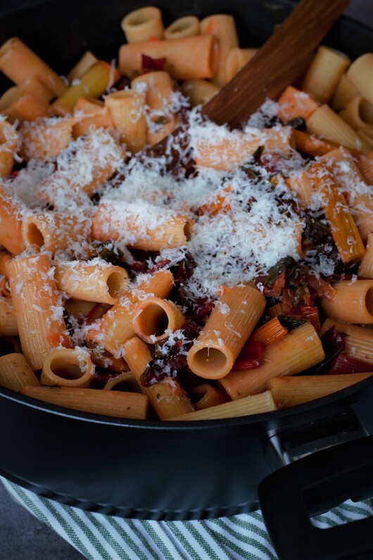 Pasta med bladbede