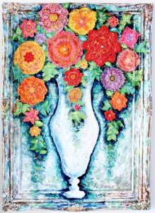 Charlotte_Olsson_Art_Konst_ flowers_painting_colorful_swedishdesign_interior_artist