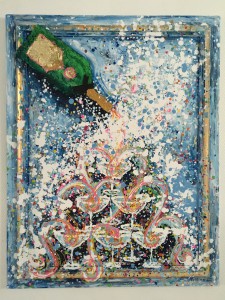 Charlotte_Olsson_Art_champagne_artlovers_konst_swedishart_happy