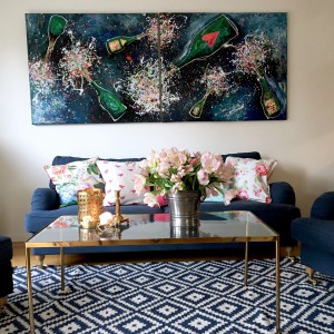 Charlotte_Olsson_Art_champagne_interior_bubbles_fun_swedishart_home