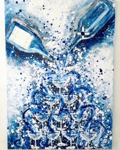 Charlotte_Olsson_Art_champagne_konst_colors_svenskkonst