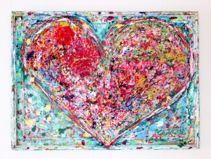 charlotte_olsson_art_design_pattern_swedishart_champagne_recyclingart_silk_exclusive_original_painting_heart_laces_interior_colorful_love