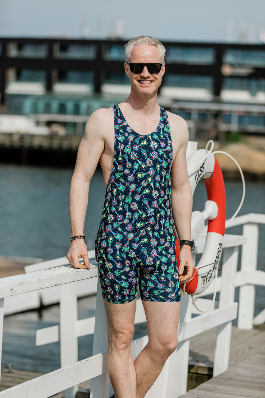 Men's 2 cheap piece swimwear
