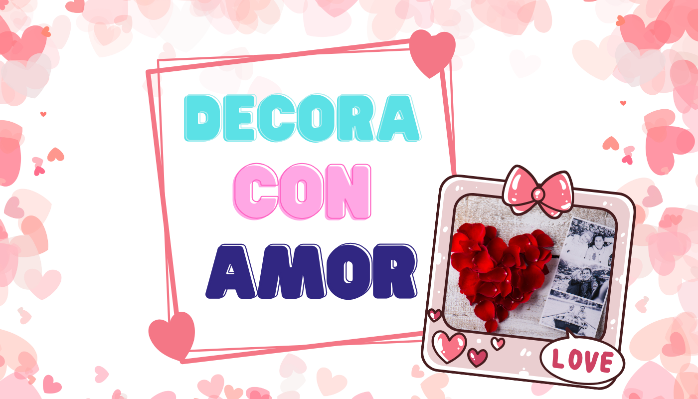 marco decoracion san valentin