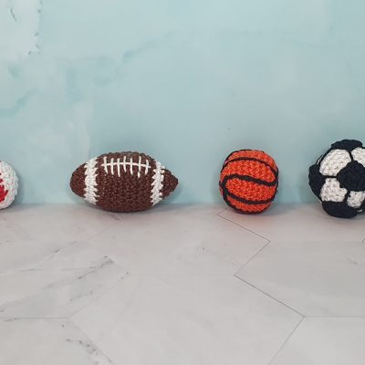 balones deportes padre regalo personalizado crochet