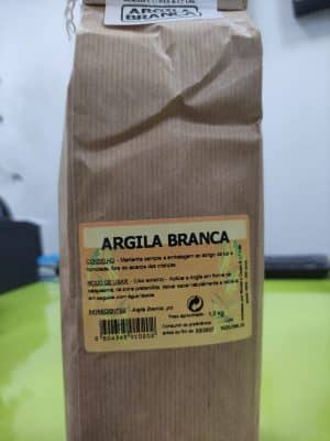 Argila Branca - 1kg