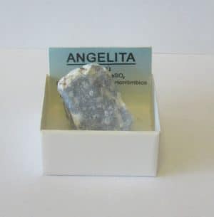Pedra- Angelita em bruto 4 x 4