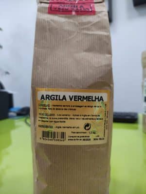 Argila Vermelha - 1kg