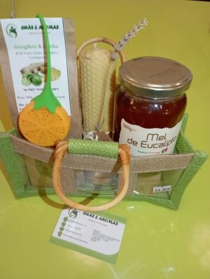 Ideia Presente- Cesta da abelhinha
