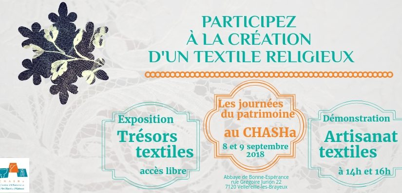 Les journées du patrimoine à l’abbaye – tout un programme!