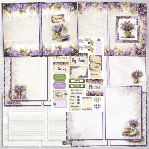 CCW43 Lilac Whispers Notebook/Journal kit