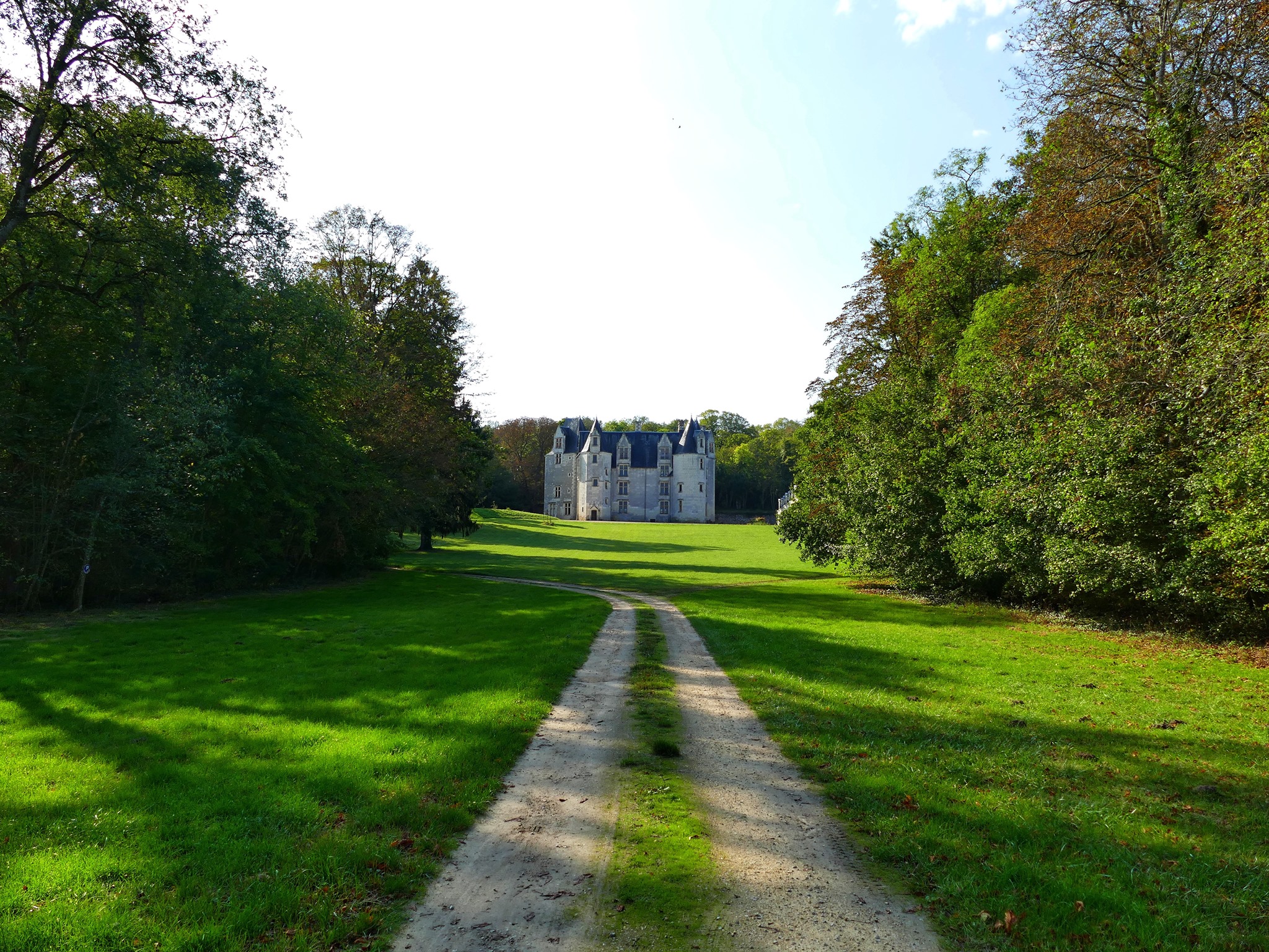 Vue du château des Brétignolles