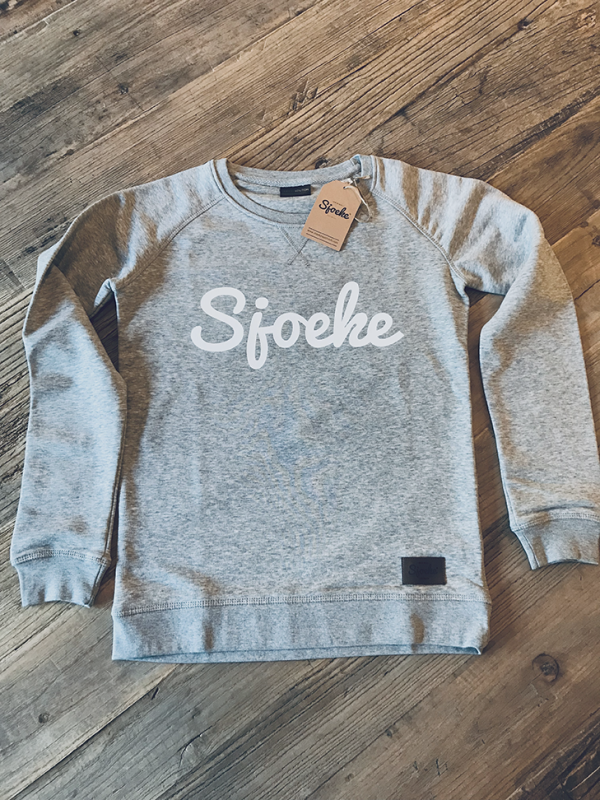 Sjoeke sweater grijs - cheeky & dutch