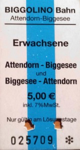 ticket Biggolino 