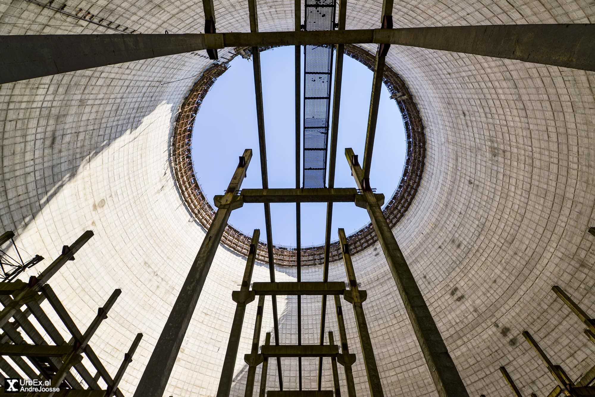 Сooling towers of the Chernobyl Power Plant