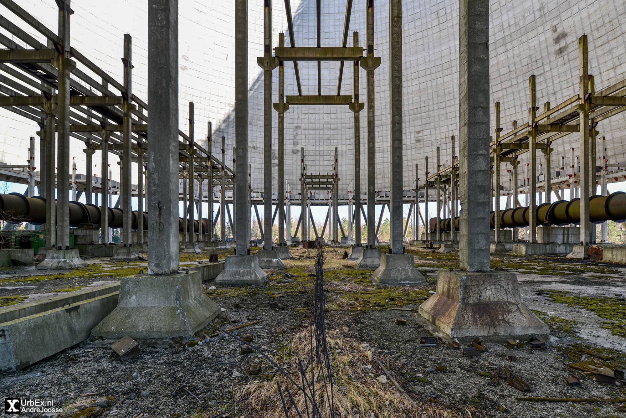 Power Plant Сooling Towers Chernobyl 35 years later chernobyl.one