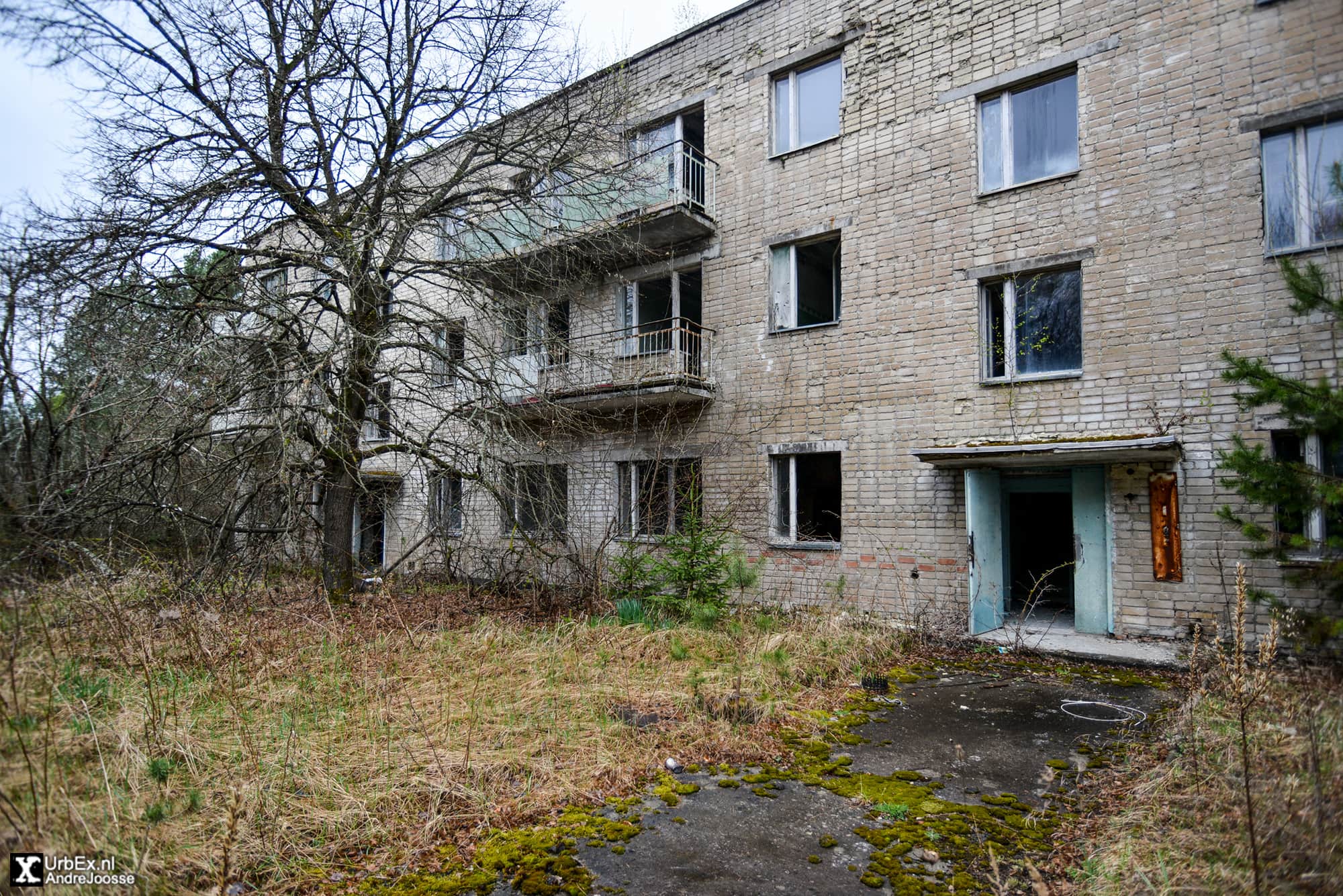 Pripyat Police and Fire Station Chernobyl 35 years later