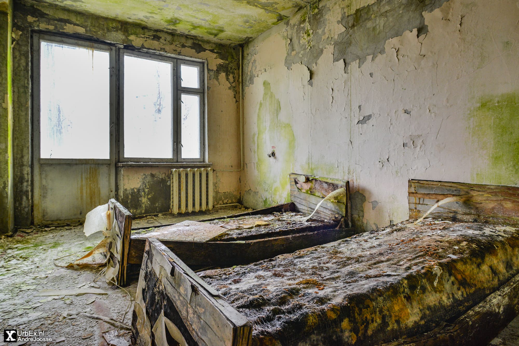 Pripyat Sanatorium Solnechny - Chernobyl 35 years later