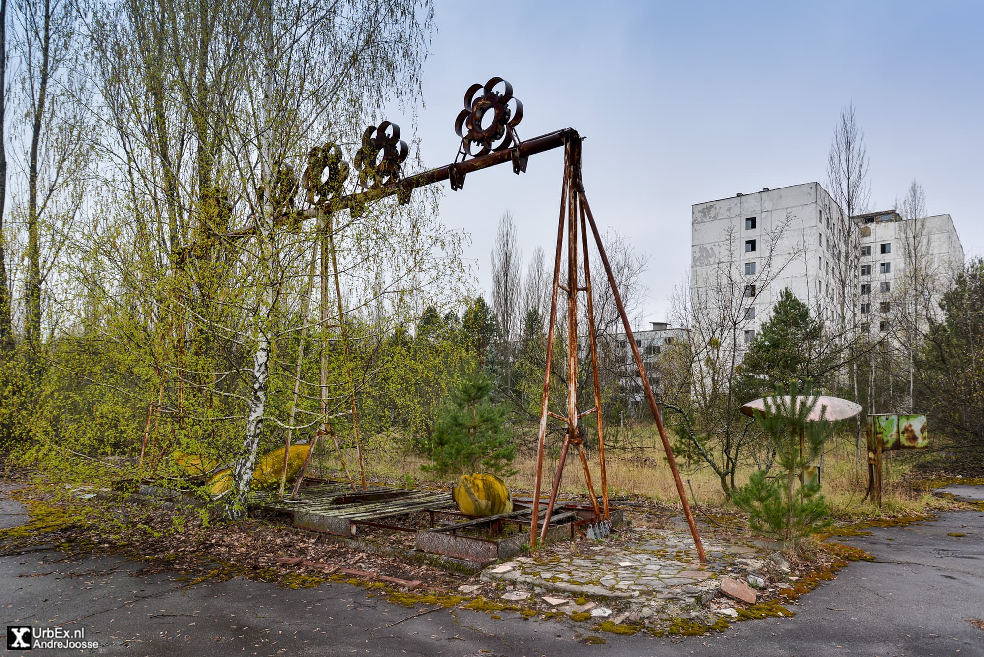 Pripyat City Park - Chernobyl 35 years later