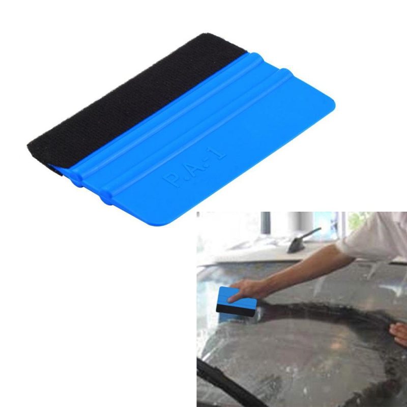 Car vinyl film/ice removing/wall paper scraper squeegee tool