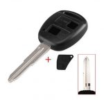 2 button car key TOY41 + keypad right blade for Toyota