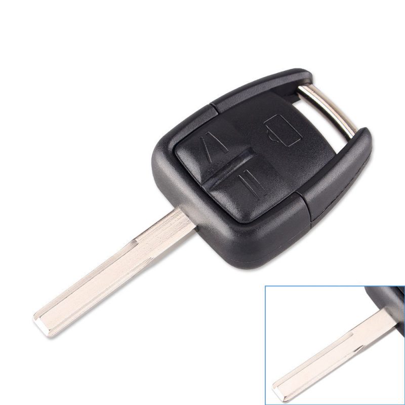 3 buttons car key replacement shell HU43 blade for Opel