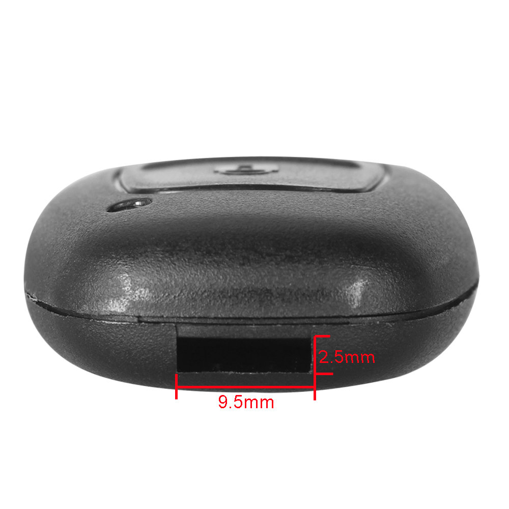2 buttons remote car key case for Renault Opel Nissan