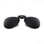 Oval glasses clip on/flip up polarized UV