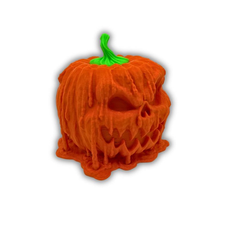 Halloween pumpkin melting ghost Candy Bowl/Night Light 2