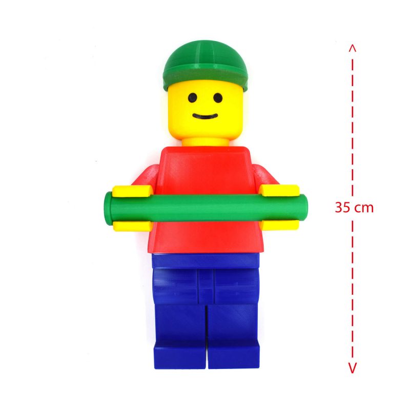 Toilet paper holder for kids Lego 35cm long