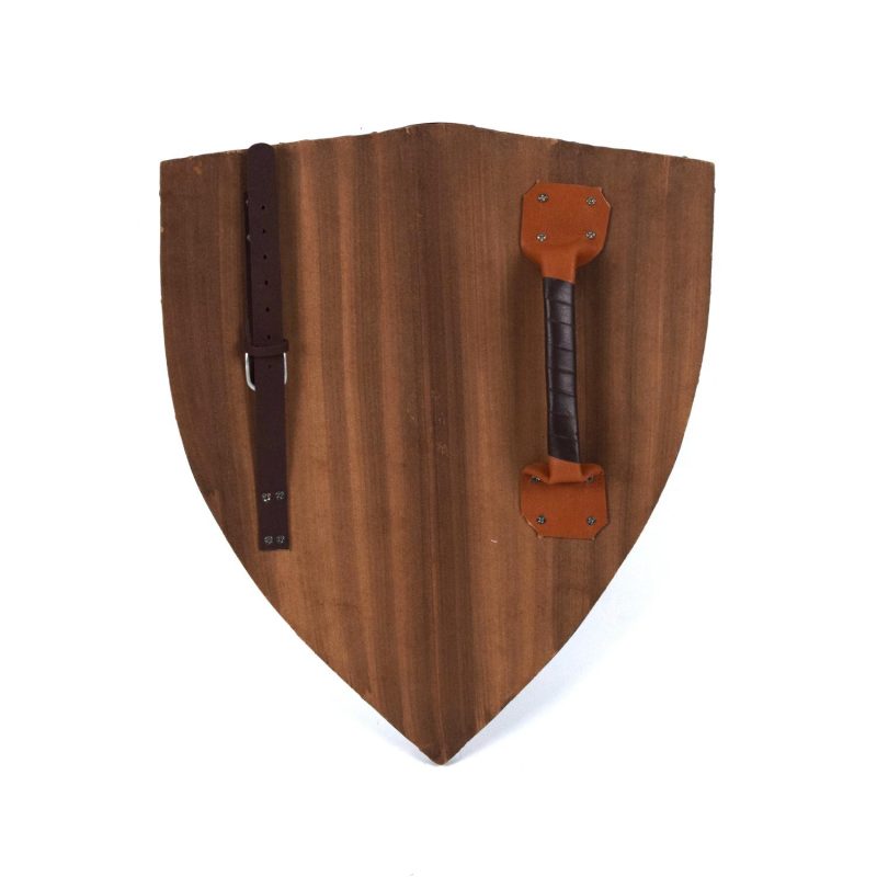 Wooden Medieval Bezant Viking Kite curved Shield SWE85