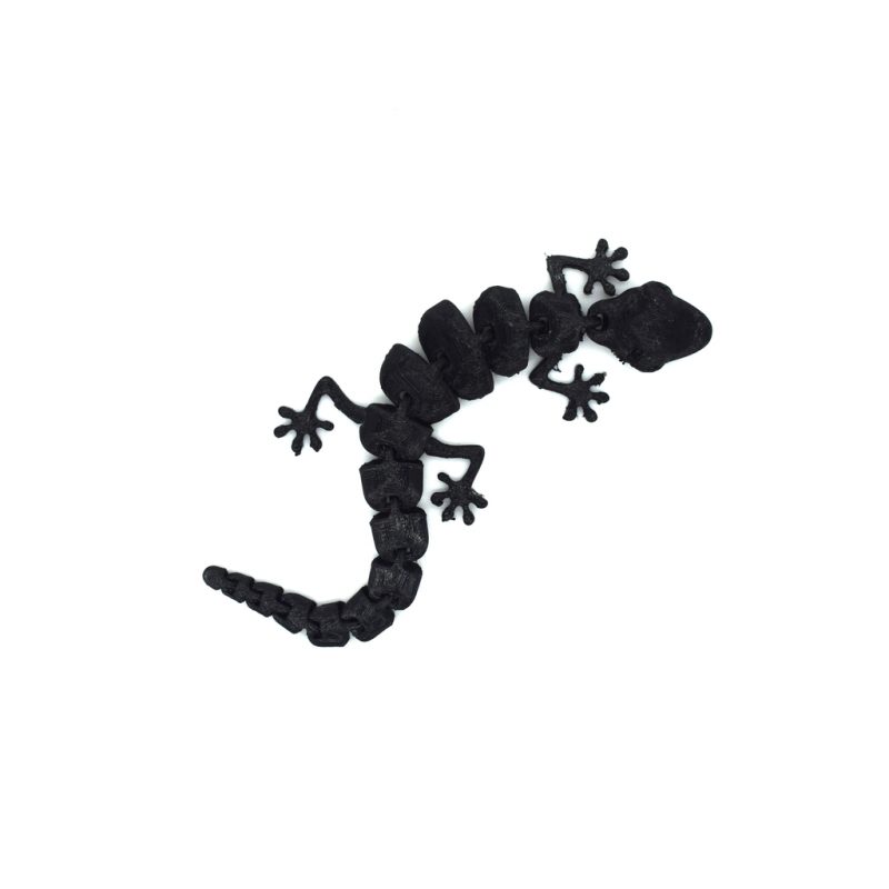 Lizard flexible halloween scream decoration soft black