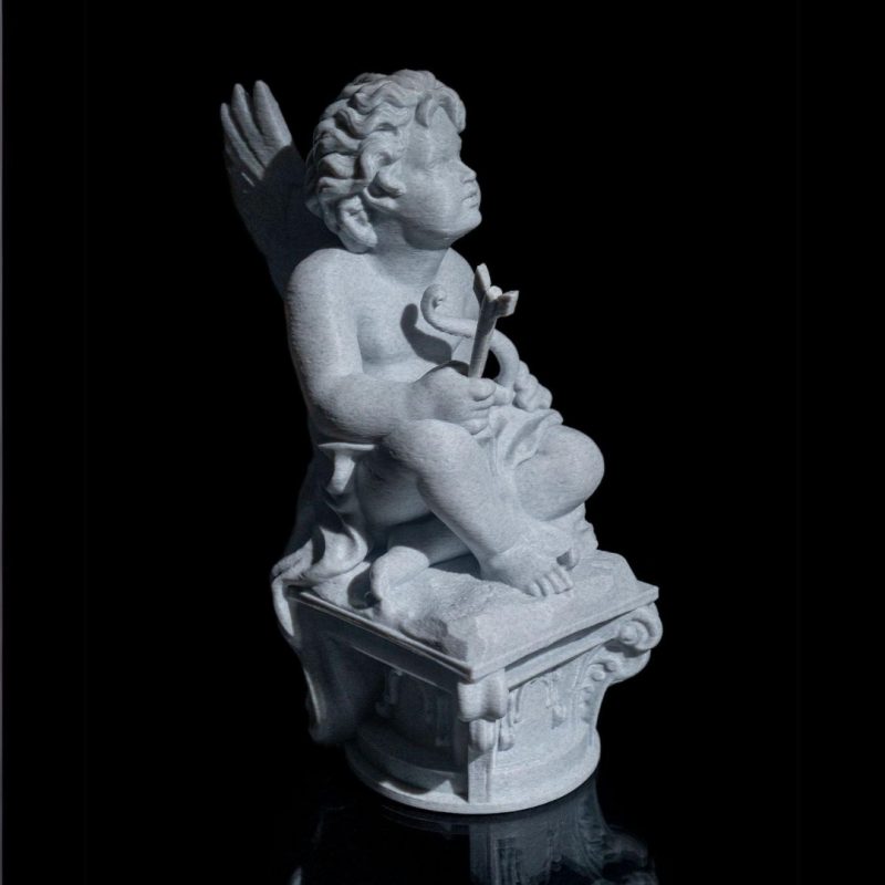 Valentine classic cupid statue table top decoration
