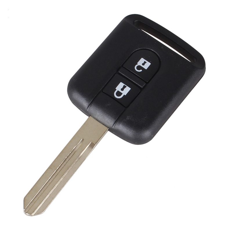 Replacement key shell remote 2 buttons for Nissan