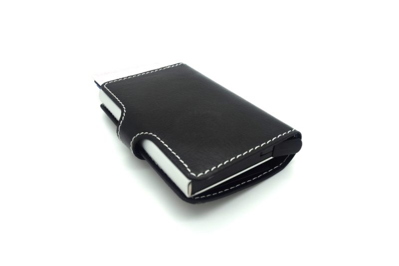Theft Protection Wallet RFID Wallet Automatic Card Holders Black