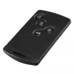 4 button smart card case car shell key for Renault