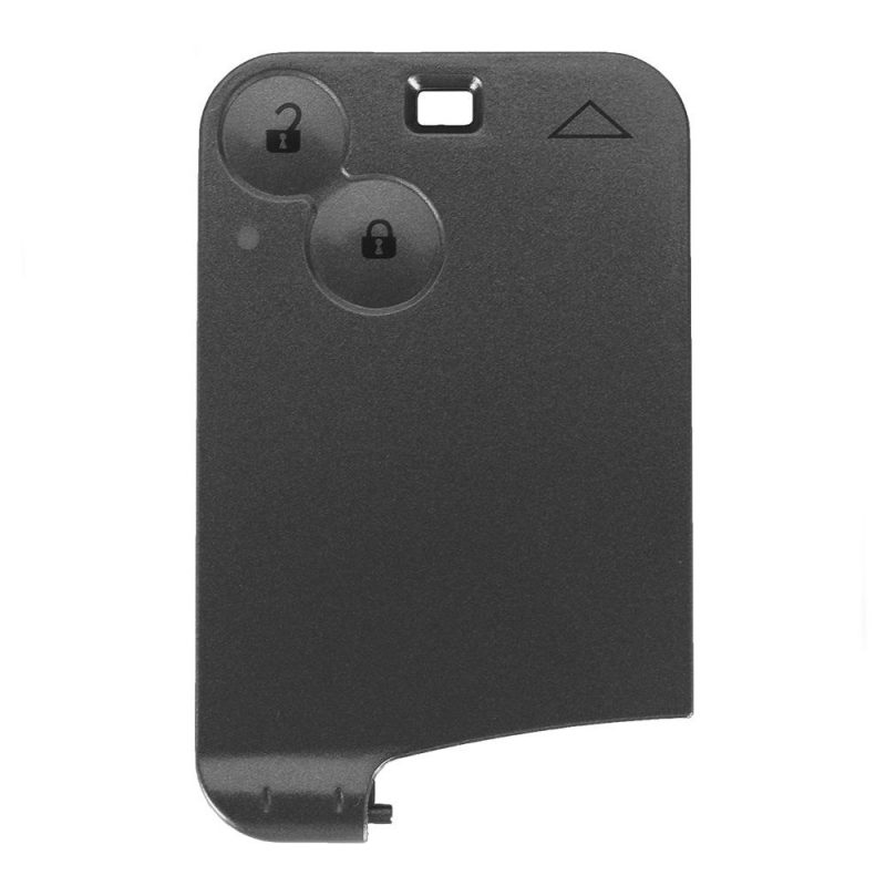 2 button smart card case car shell for Renault