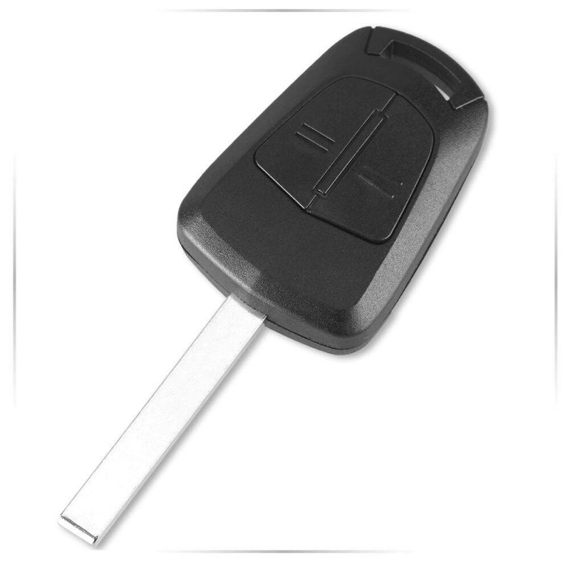 2 buttons car key replacement shell for Opel Corsa Astra